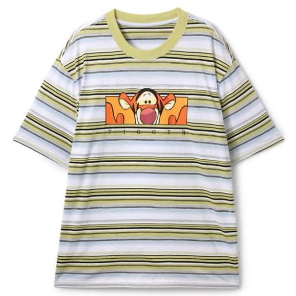 NWT Tigger Striped T-Shirt Winnie the Pooh - Picture 1 of 4